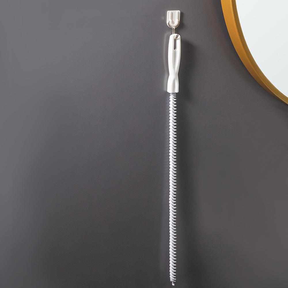 

45 см бытовой очиститель для канализации, сливной многофункциональный гибкий дноуглубительный инструмент, труба для очистки волос от мусора, анти-засорение