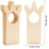 DIY Unfinished Wooden Door Handle Sign for Home, Hotel, or Office Decor
