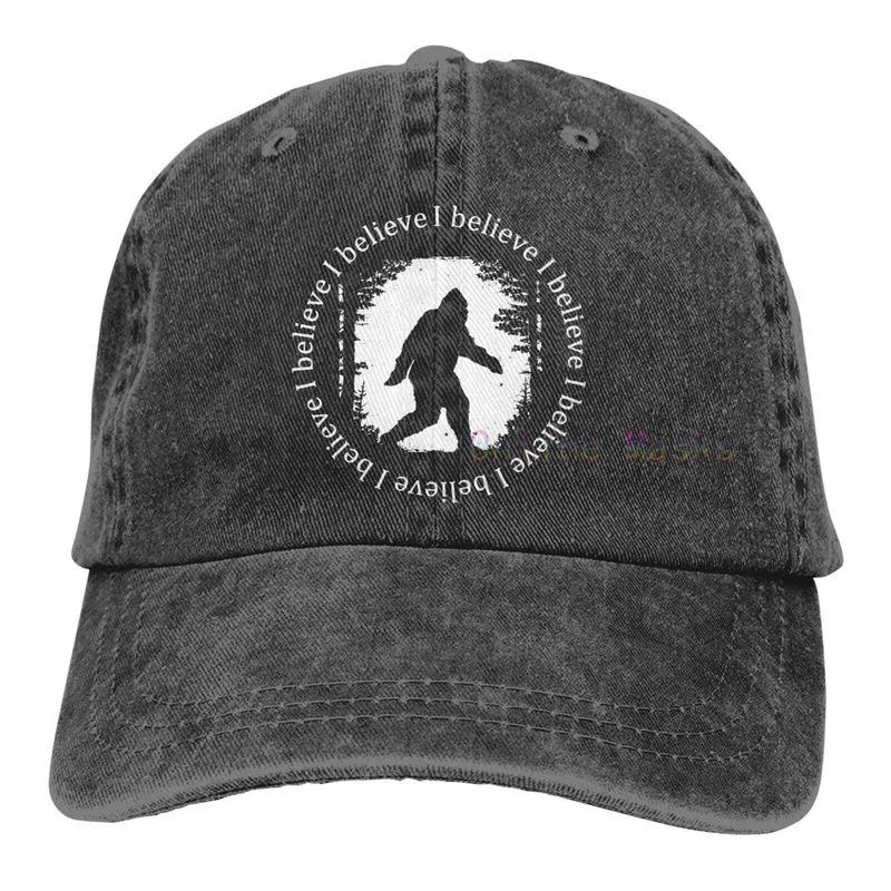 Bigfoot istnieje naprawdę i próbował zjeść mi tyłek Czapka baseballowa Unisex Vintage Czapka typu trucker Regulowane kapelusze kowbojskie dla mężczyzn i kobiet