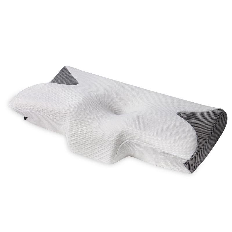 Butterfly Memory Foam Pillow: Slow Rebound, Zero Pressure Cervical Neck Support for Adults and Hotel Use