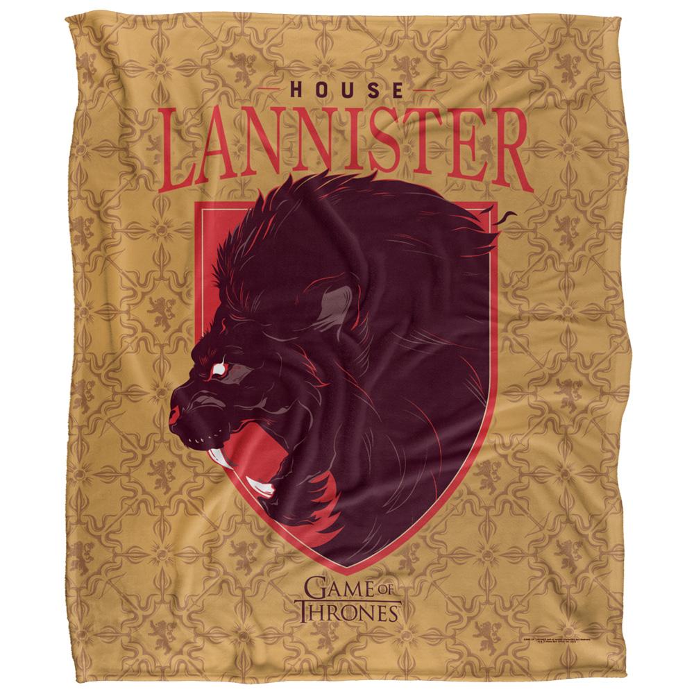 Game of Thrones House Lannister Blanket