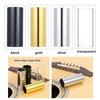 Metal Guitar Slides for Electric Guitar Bass Stringed Instruments Stainless Steel Guitar Slide Finger and Knuckle Slide