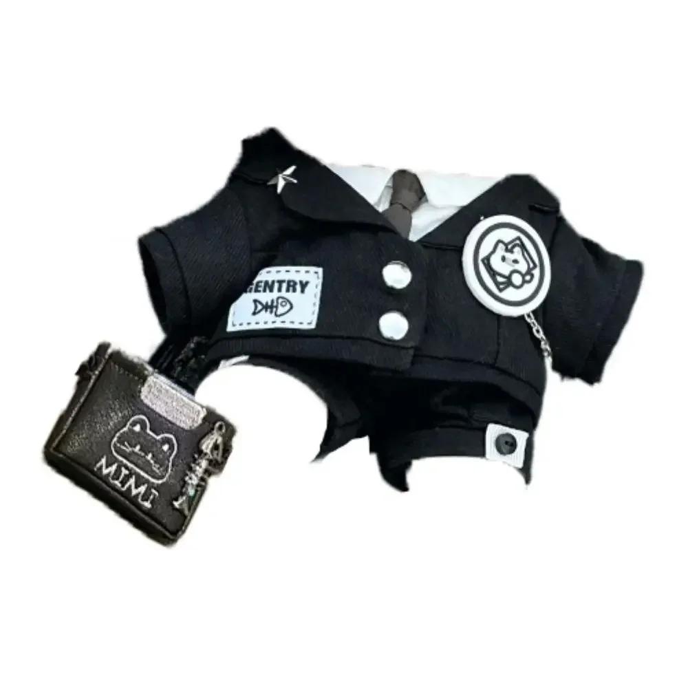 

20 см Хлопковая кукольная одежда Плюшевая кукла DIY Одежда Форма с кошачьими ушками Толстовка Крутая куртка Аксессуары для кукол без атрибутов