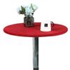 Velvet Elastic Fitted Stretch Tablecloth Round Edged Table Cover 60/70/80/90/100/120/150cm