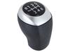 Hyundai i20 07-12 Schaltknauf SCHWARZ + SILBER 6 GANG