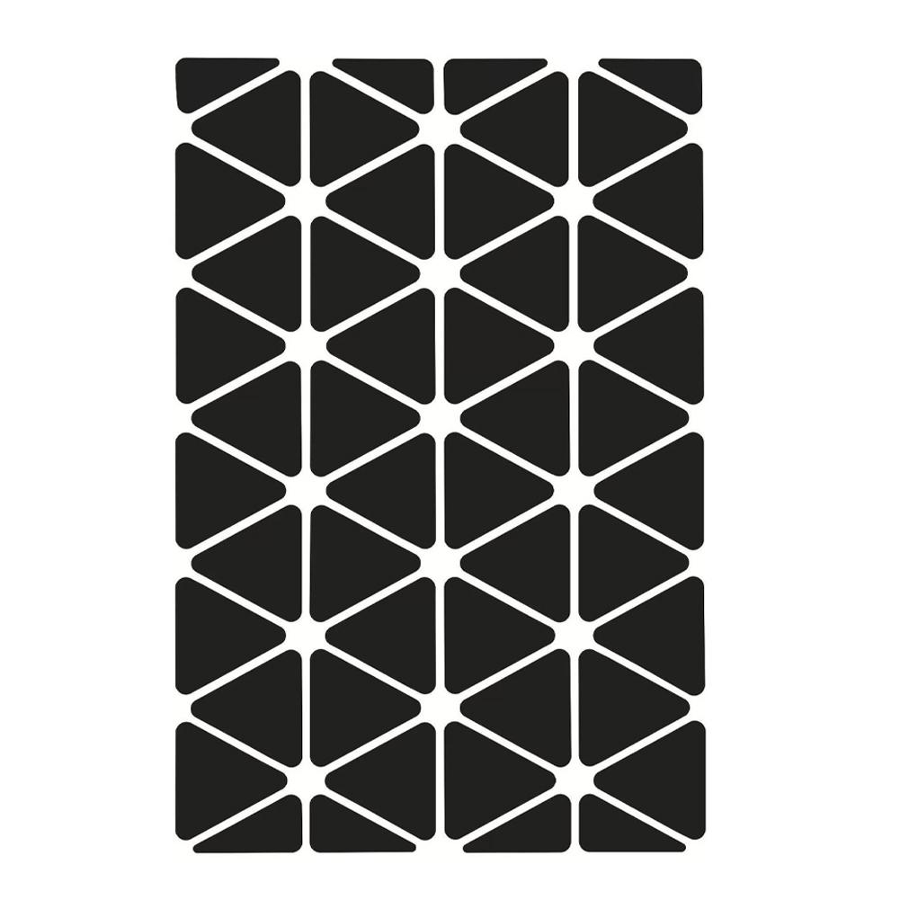 

Мотоциклетные шлемы Невидимые треугольные черные светоотражающие наклейки Простая и эффективная светоотражающая лента для шлемов, велосипедов