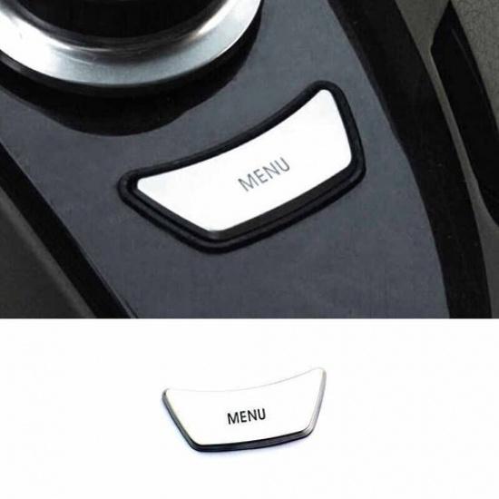 08-2013 Matte Silver Cover Trim For BMW X5 X6 E70 E71 Car Console Function Keys