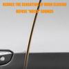 2Pcs Car Door Seal Strips Rubber Noise Reduction Trim Automotive Rubber Sealing Strips Set Suitable for Dashboard Space