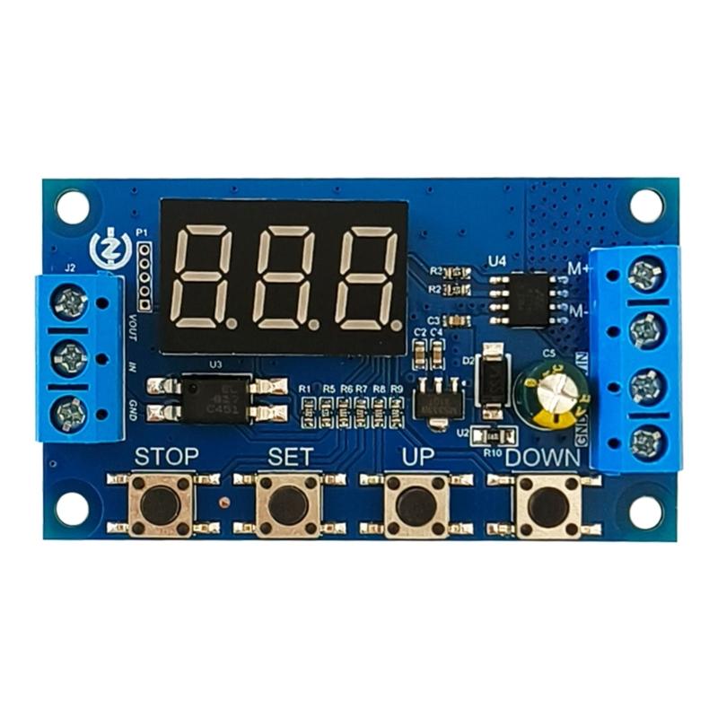  3.3-15V Automatic Cycle Timing Delay Module Highly power Motor Controller
