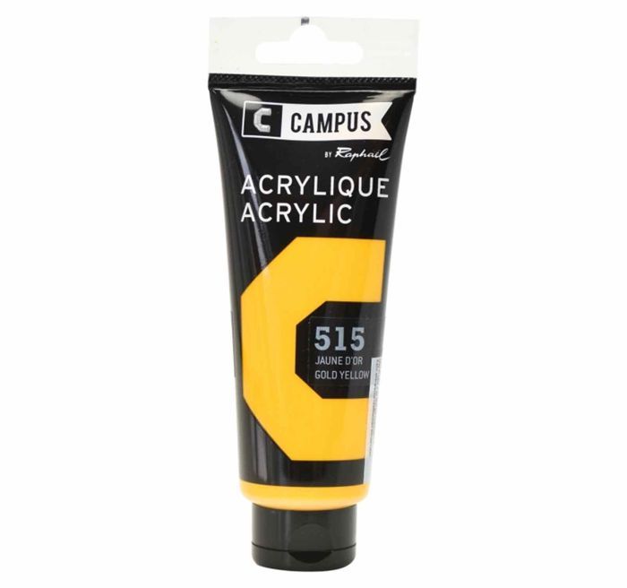 Acrylic Paint 100 Ml - Golden Yellow N°515