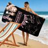 BLACKPINK Print Beach Towel, Large Soft Quick Dry Towel for Beach Camping Swimming