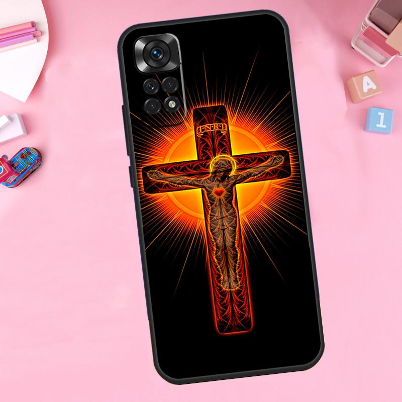 New Faith Christian Religious Jesus Funda For Xiaomi Redmi Note 12 Turbo 8 9 10 11 Pro 8T 9S 10S 11S 12S Redmi 10C 9C 12C Case
