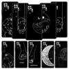 Phone Case For Xiaomi Redmi Note 14 13 12 5G 11 10 Pro Plus 4G 9S 9 14C 13C 12C 10C 9C 9A Cover Couple Cartoon Aesth Sun Moon