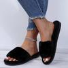 Winter Dames Winter Huis Furry Pantoffels Antislip Casual Binnen Flats Vloer Schoenen Dames Slippers Warme Schoenen Effen Kleuren