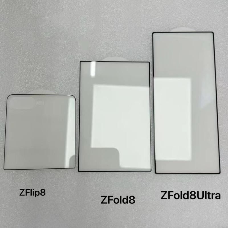 9H Tempered Glass for Samsung Galaxy Z Fold 8 Ultra Flip8 FBlack Edge Clear Screen Protectors Full Cover Protective Film 1