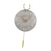 Clock Deer Head Sculpture 12inch Battery Operated Decorative Nonticking European Pendulum for