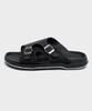 Miamiproject Mono40 Hagrid Double Buckle Lightweight Slippers Black