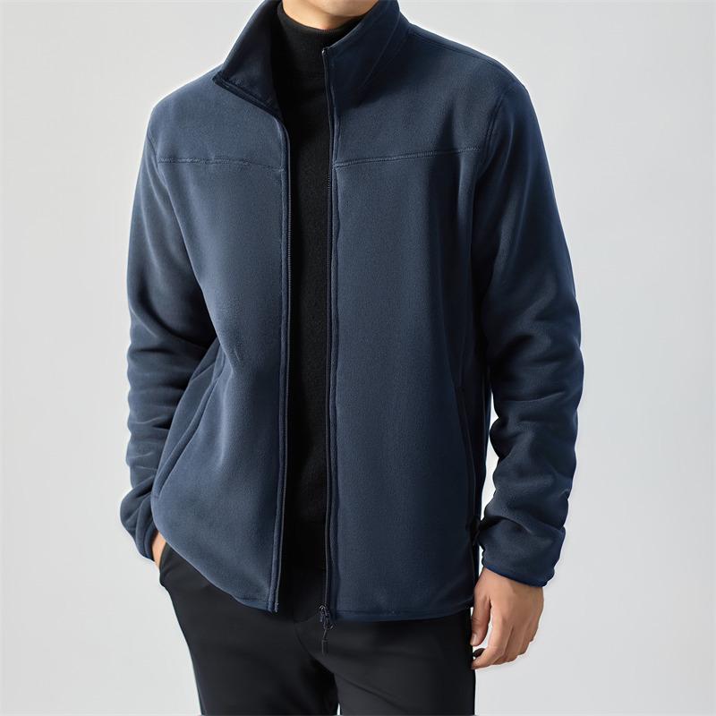 2025 Autumn/Winter Plus Velvet Fleece Jacket: Thick, Warm, Perfect Inner Layer for Shell Jackets