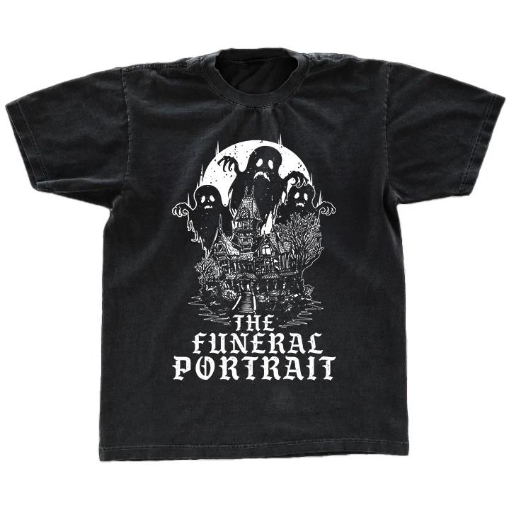 Винтажная футболка The Funeral Portrait Band Tour 100% Хлопок Мужские Футболки Топ Вся Футболка Футболка Топ Унисекс 2F889 2XL