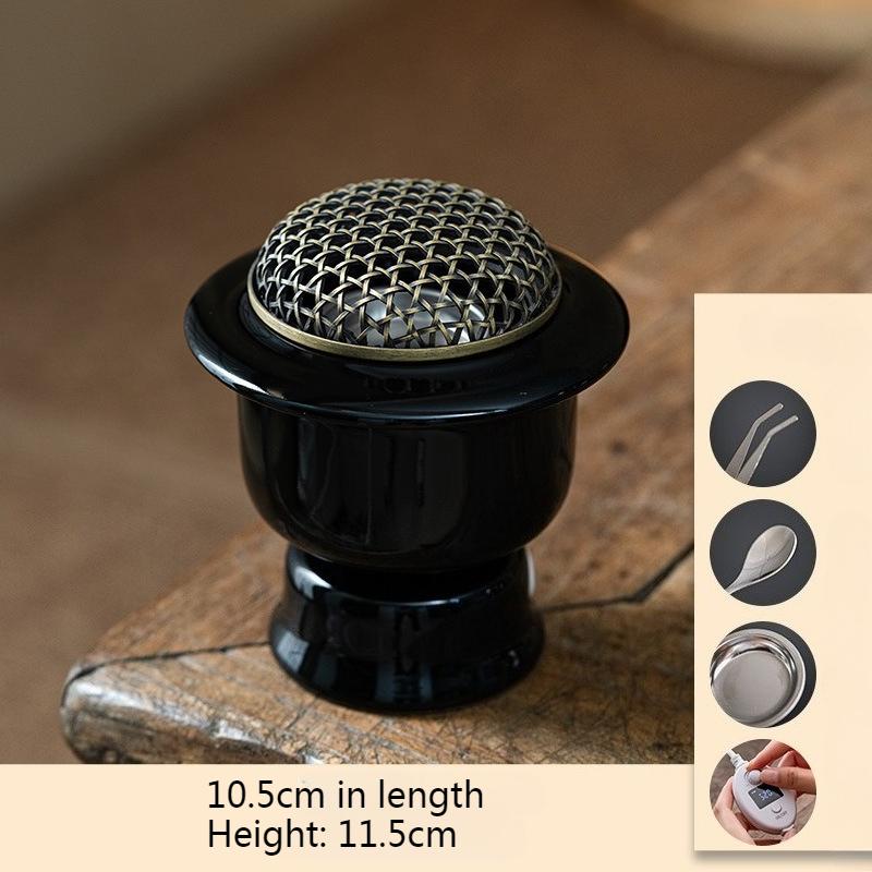 Constant-temperature ElectronicIncense Burner Controllable Time Adjustment 520-degree High-temperature carbonized incense blocks