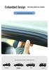 Enhanced One-Button Auto Retractable Car Window Sun Shade Curtain