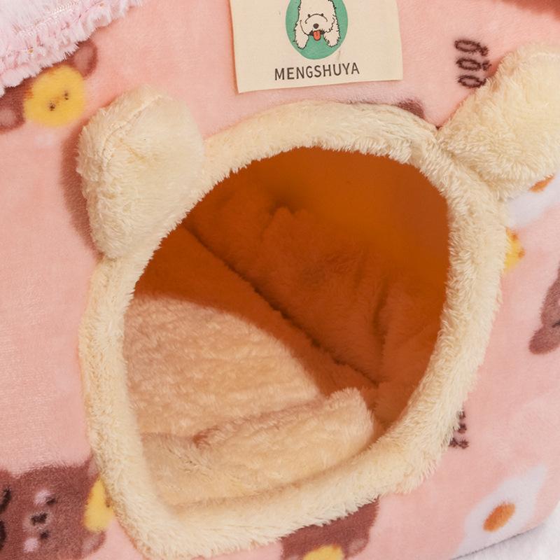 New Cat Nest  Four-season Warm House  Closed Cat Villa  Detachable Universal Dog House  Cat Bed Pet Supplies