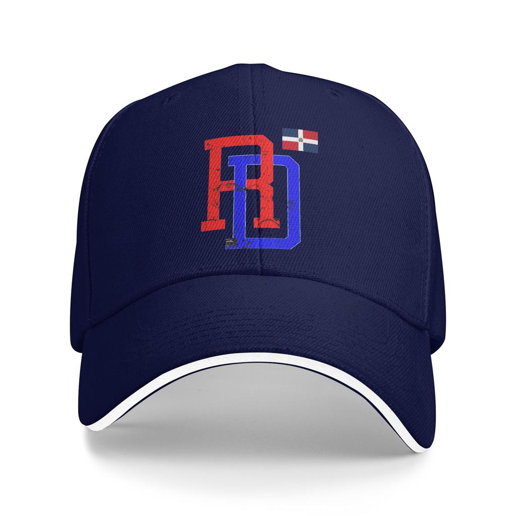 Dominican Republic RD Flag Pride Baseball Cap  Hiking Fishing Classic Print Sun Trucker Hat Female Male Adjustable Snapback Cap