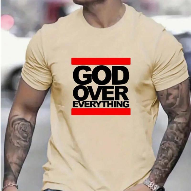 Новая летняя мужская модная футболка с индивидуальным принтом — фото 7