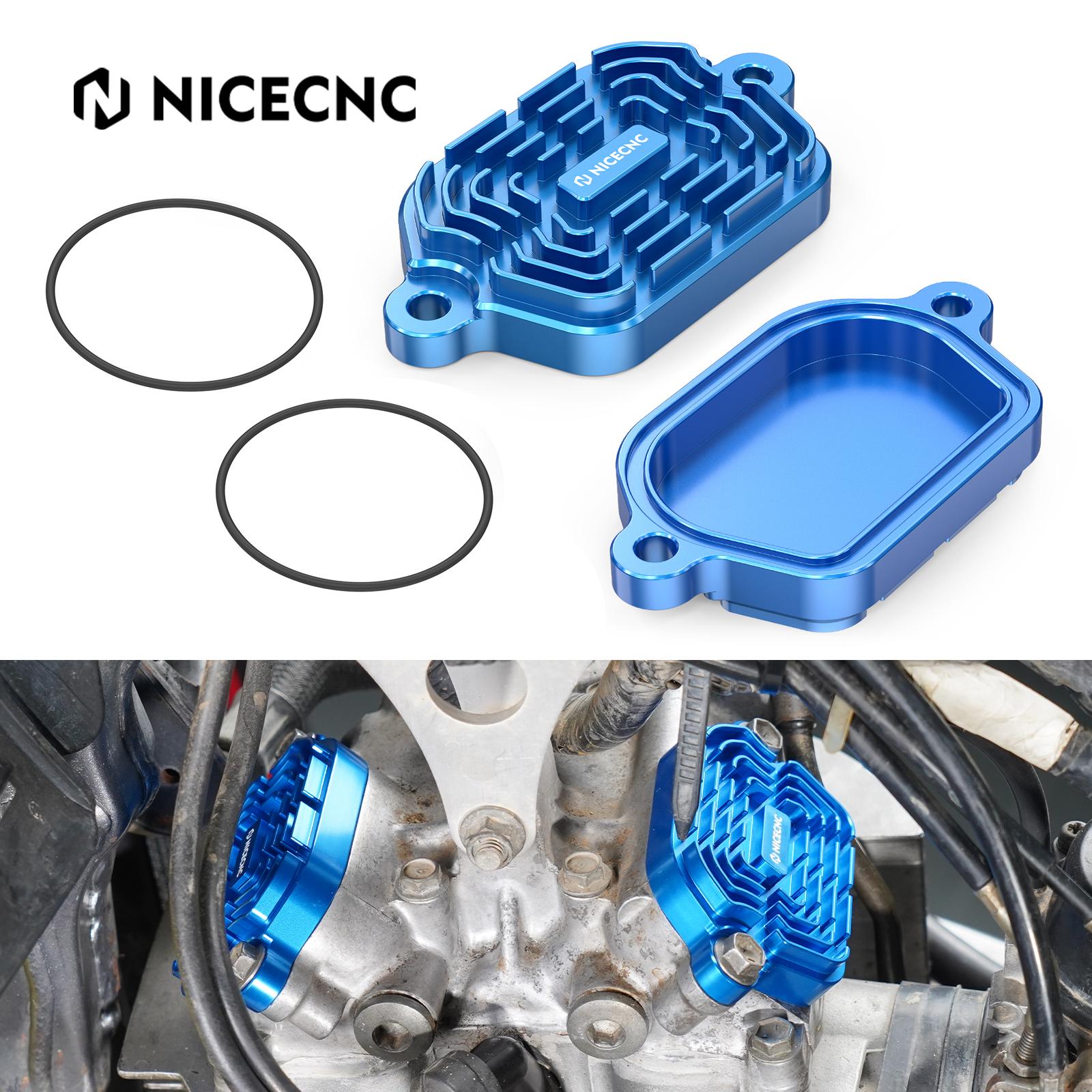 NICECNC Motorcycle Finned Valve Covers for Suzuki DR650SE DR650S DR650 S SE 1996-2024 синий