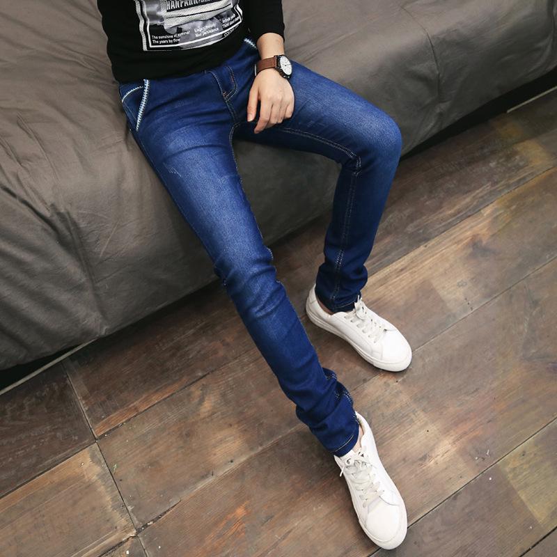 Men's Slim Fit Skinny Jeans - Korean Style, Casual & Trendy Summer Pants