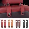 Leather Metal Car Seat Hooks Multifunctional Storage Accessories For 206 307 308 207 3008 208 407 508 2008 5008 301 406