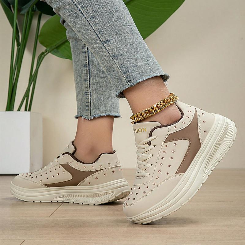 

Женская 2025 Женская Осень Платформа Кормящая Лето Бабушка Осень Раскачивающаяся Женская Большого Размера 42 Увеличение Роста Мода 42