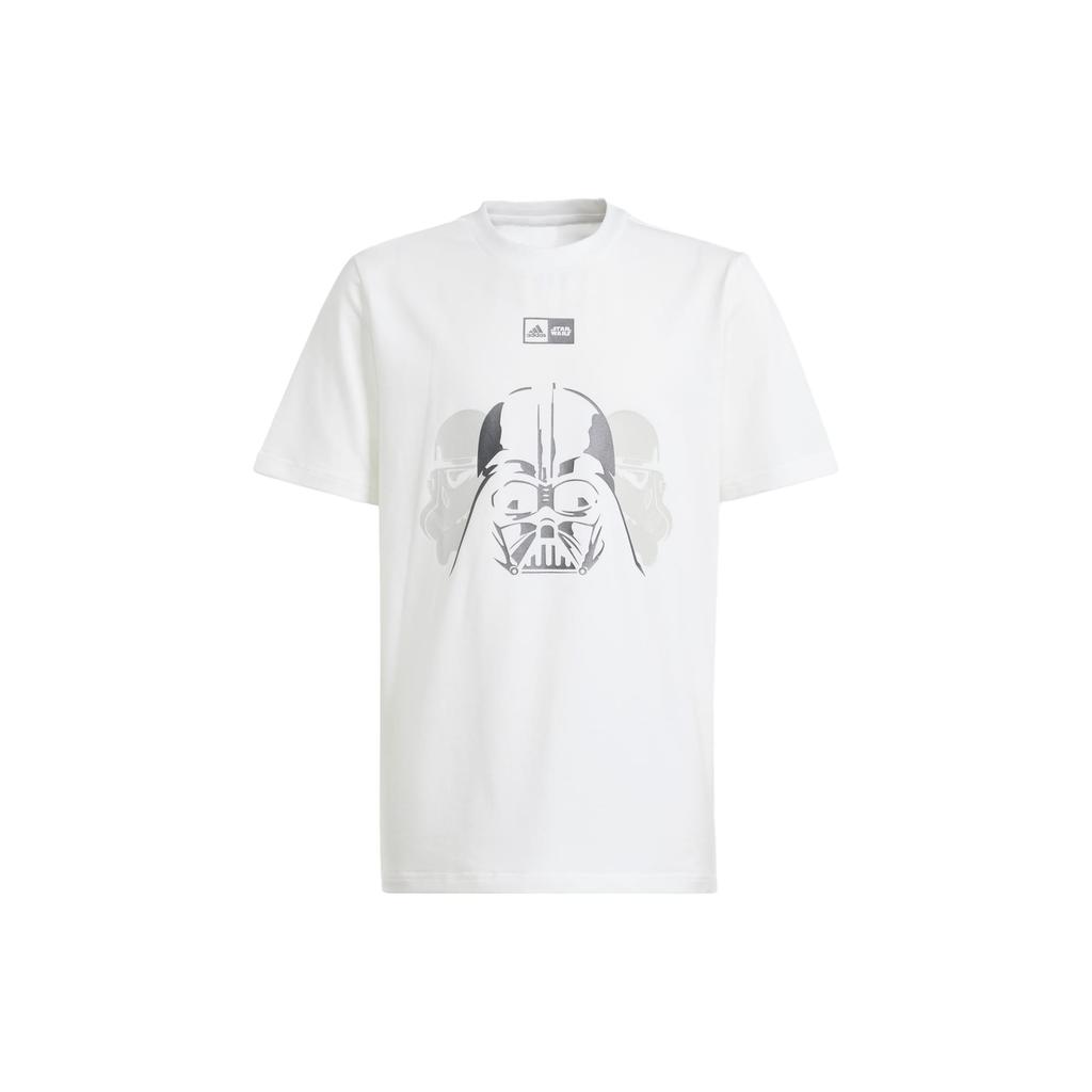 Adidas T Shirt STAR WARS GRAPHIC TEE White Kids' IS4566