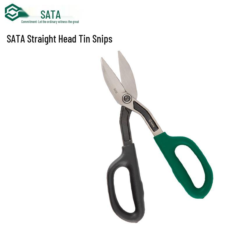 SATA 93211/13/16/19 Heavy-Duty Stainless Steel Tin Snips & Industrial Scissors