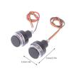 2-Pcs Dual Color LED Turn Signal Lights for Motorcycle & Bicycle - 12V Handlebar Indicators