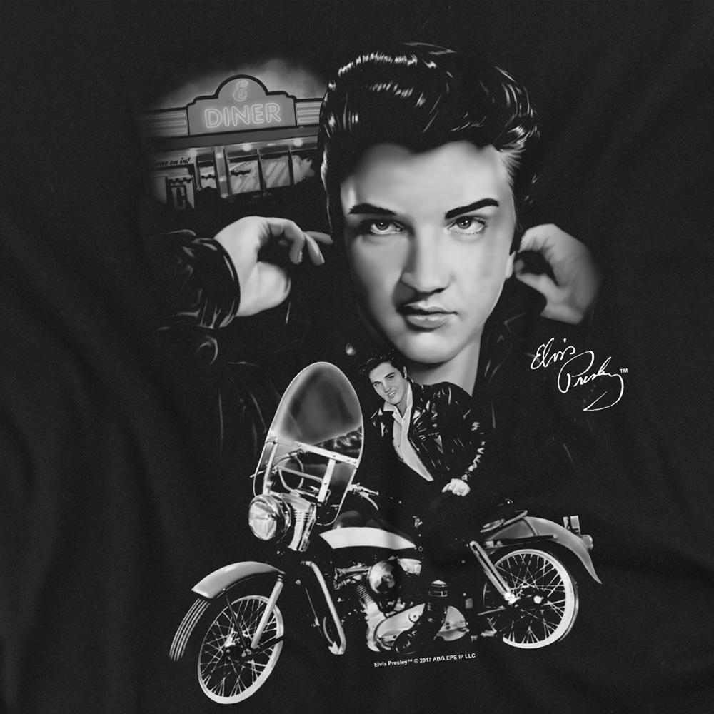 Elvis Presley Unisex Adult The King Rides Again T-Shirt