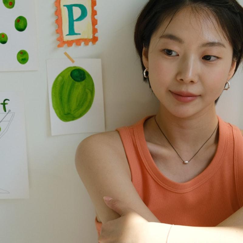 Pinaf O. Zeichnen Ball Farbe Halskette