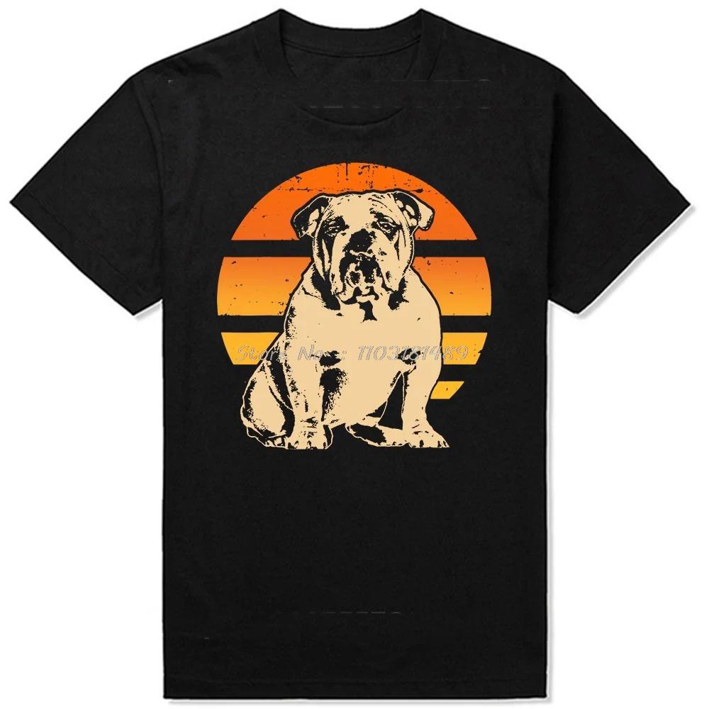English Bulldog Yoga Puppy Poses O-Neck T Shirt Dog Lovers Black Graphic Cotton Streetwear Short Sleeve Birthday Gifts T-shirt