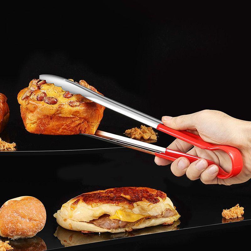Naijiang 304 Stainless Steel Thickened Food Tongs