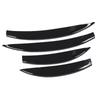 1 Pair Front Bumper Splitter Grille Trim Stylish Look Spoiler Diffuser Grille Trim Strip Replacement for   E‑Class W214  ‑Line 2024 and Later