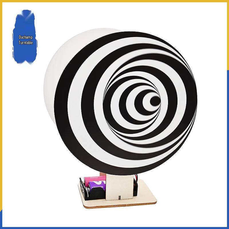 Duchamp DIY Turntable: Fun, Educational, Handmade STEAM Science Illusion Kit