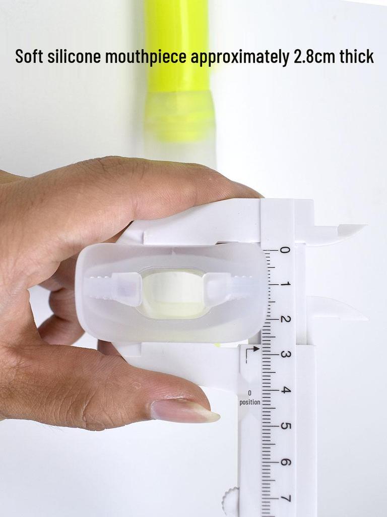 Yingfa Universell Halvtor Snorkel med Mjuk Silikonmunstycke för Frisim - Kompatibel för Vuxen & Barn