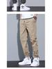 Męskie spodnie robocze w stylu retro z luźnymi, prostymi nogawkami – wiosna/jesień 2025 Modne joggersy