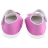 Pu Leather Doll Shoes Ruffle Design Mini Gossip Shoes Reborn Doll Shoes  For 22-inch Dolls
