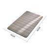 Home Badematte Korallenvlies Badezimmer Teppich Wasseraufnahme Rutschfester Memory Foam Saugfähiger waschbarer Teppich Toilettenbodenmatte # ww