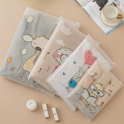 Dust-Proof Travel Storage Bag Moisture-proof Transparent Packaging Bag Thickened with Ziper Shoes Storage Bags