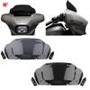 Motorcycle Part Smoke Black 10" Windshield Windscreen ABS Plastic For Harley CVO Street Glide FLHXSE Models 2023 2024 -later