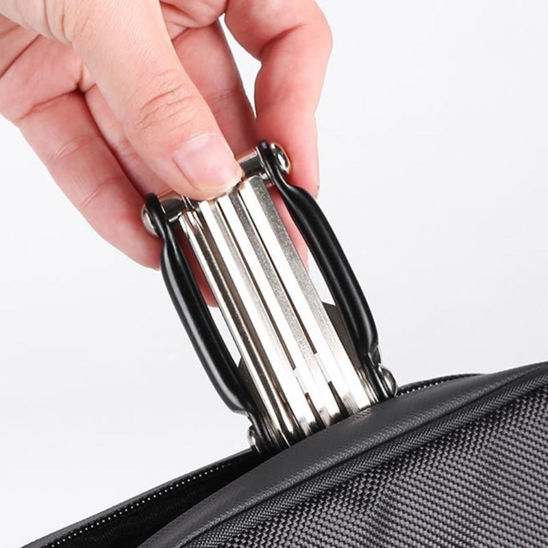 Mechanical Repair Equipment Improvement Tool Set Camping Maintenance Gears for Easy Carrying and Efficient Bike Fixes