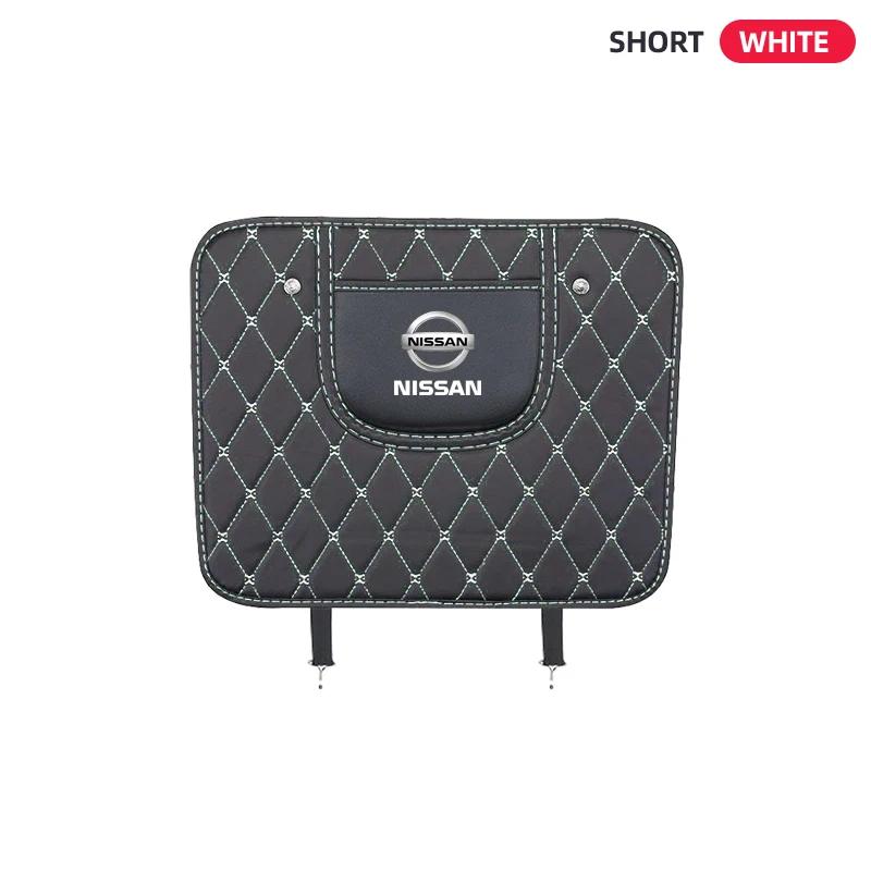Car Anti-Kick Mats Auto Seat Back Protector Cover Anti Kick Pad For Nissan Nismo Tiida Teana Skyline Juke X-trail Almera Qashqai
