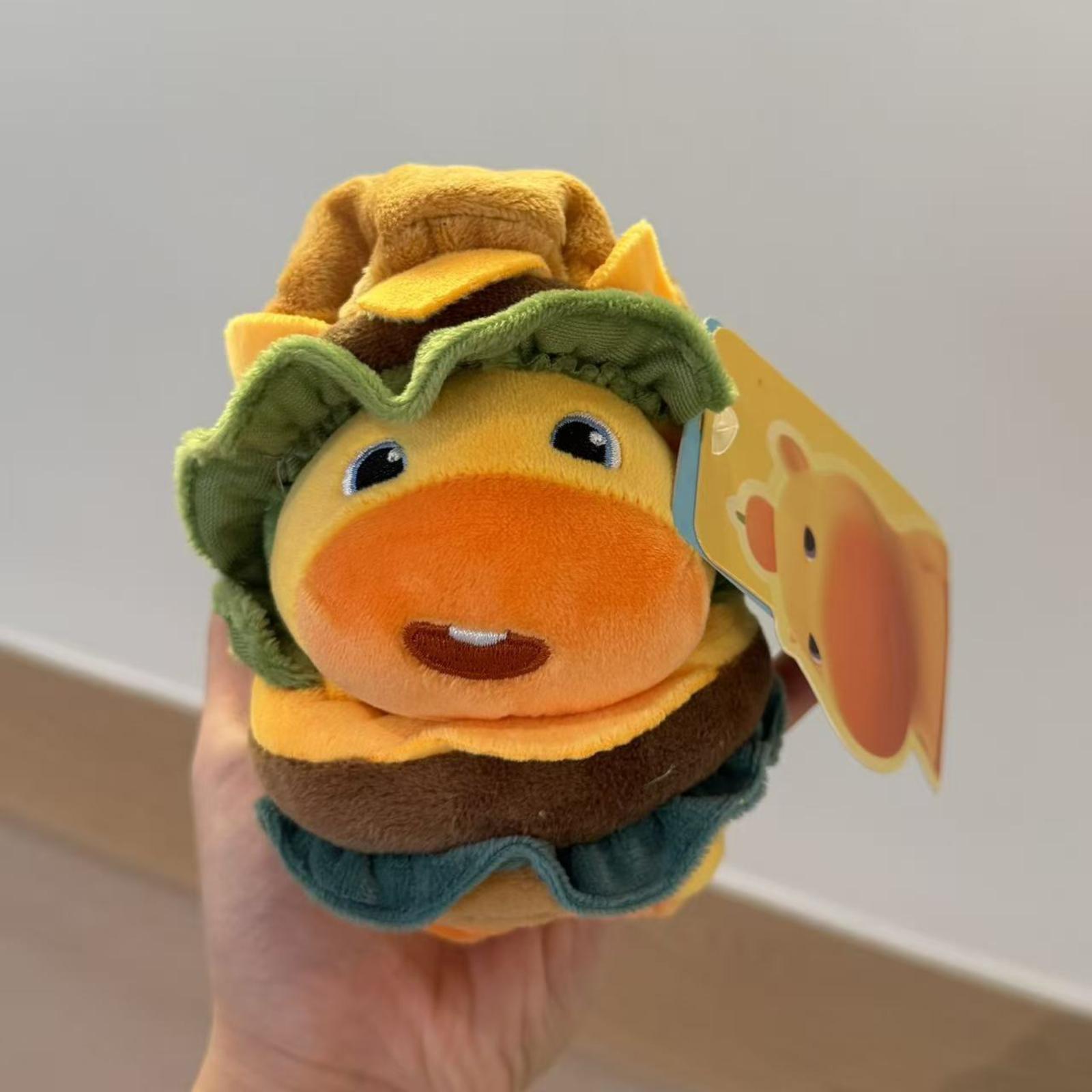 

Cute Cartoon Plush Doll Bag Charm & Keychain One Size